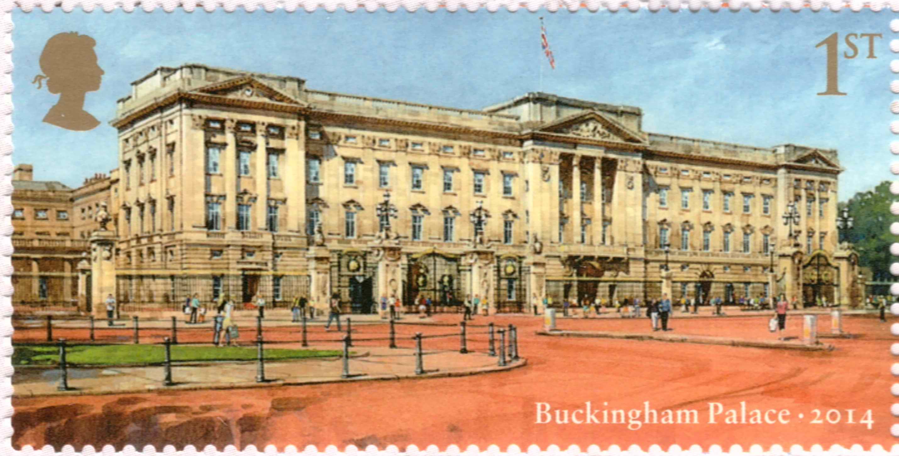Buckingham Palace stamp