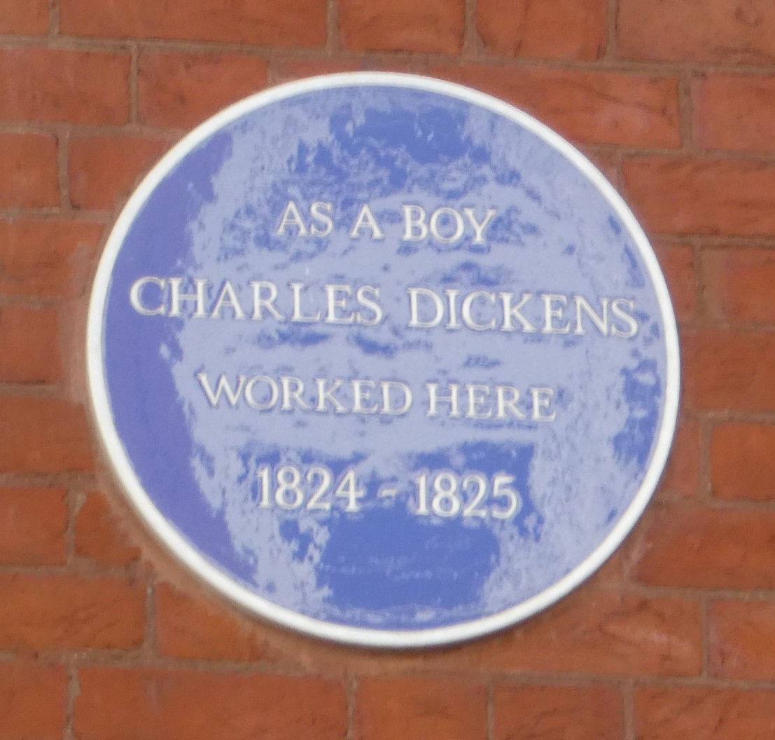 Charles Dickens Plaque