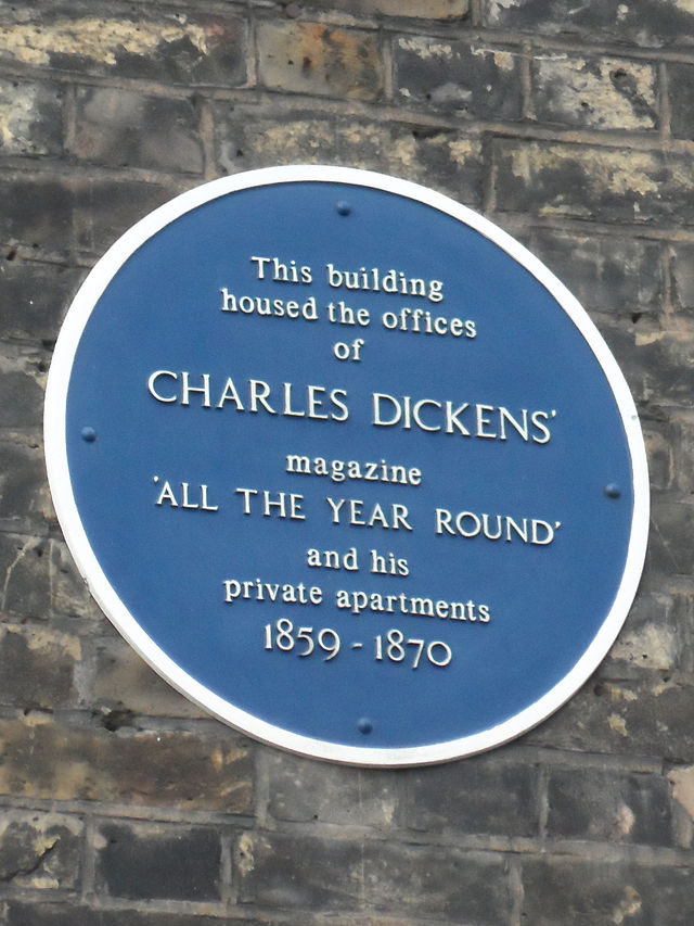 Charles Dickens Plaque