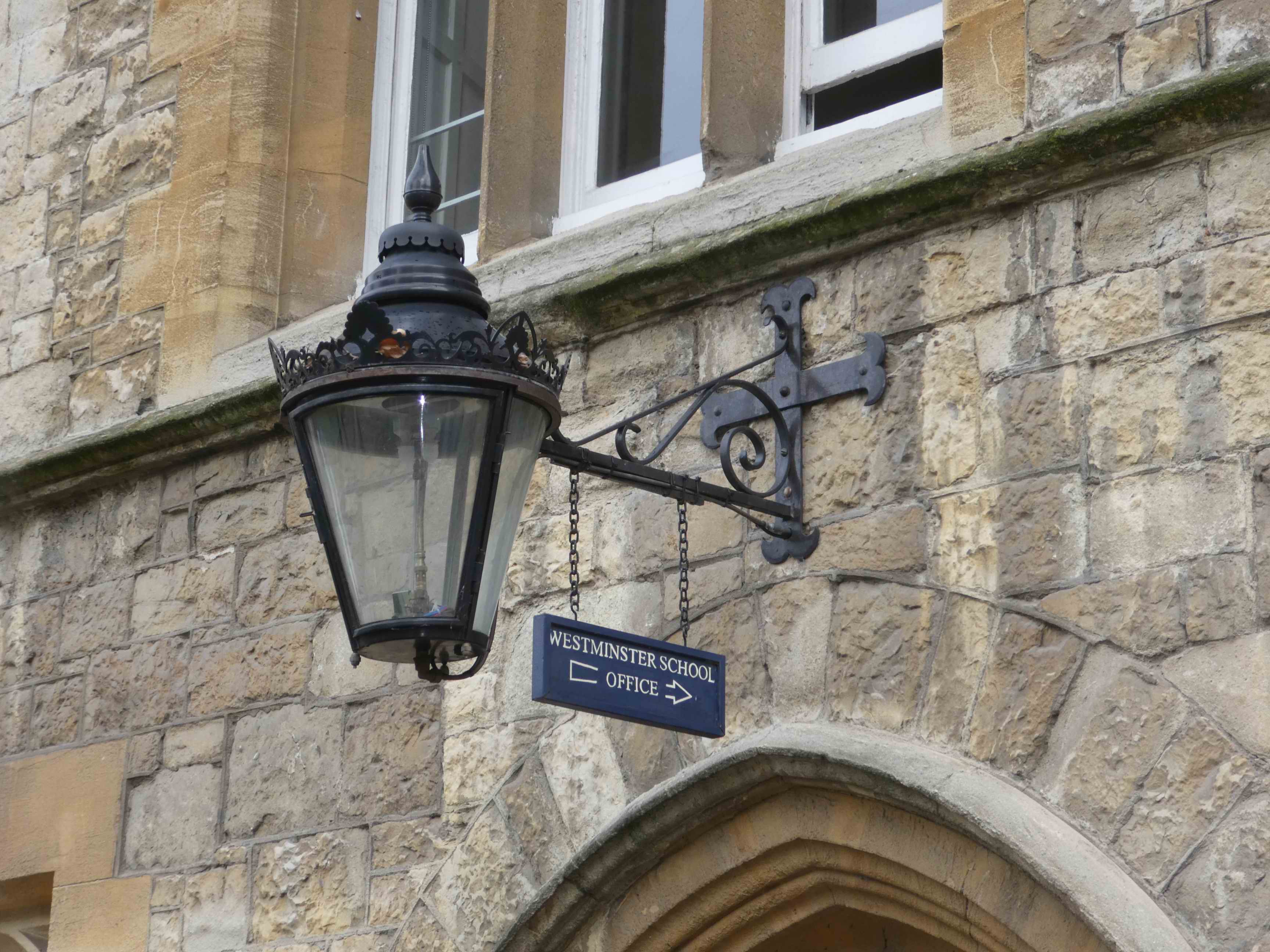 Lamp at Dean's Yard, Westminster